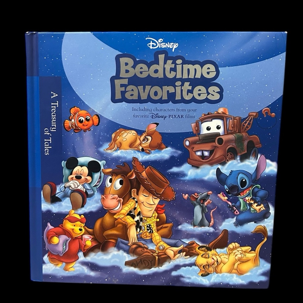 Disney bedtime favorites book treasury of tales Pixar toy story lion king dumbo